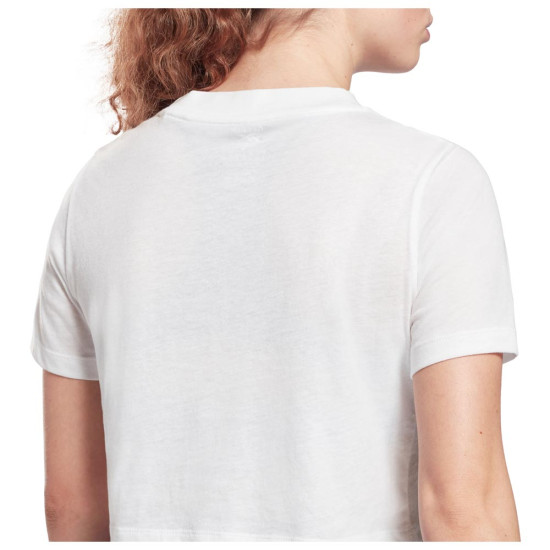 Reebok Γυναικεία κοντομάνικη μπλούζα Crop Reebok Γυναικεία κοντομάνικη μπλούζα Crop